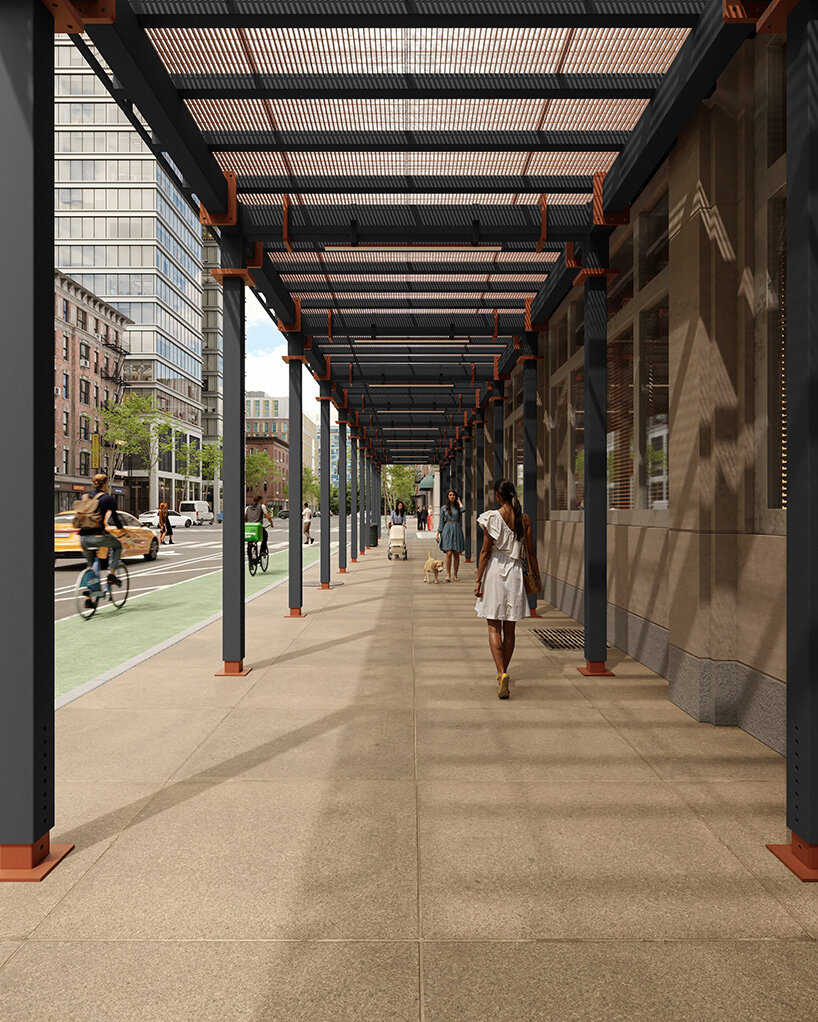 NYC streets to be transformed with new scaffolding sheds for better safety and modularity